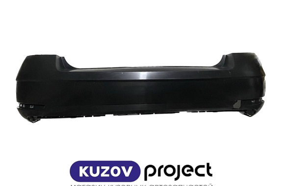 Бампер задний Skoda Octavia 2016-2020 (Китай)