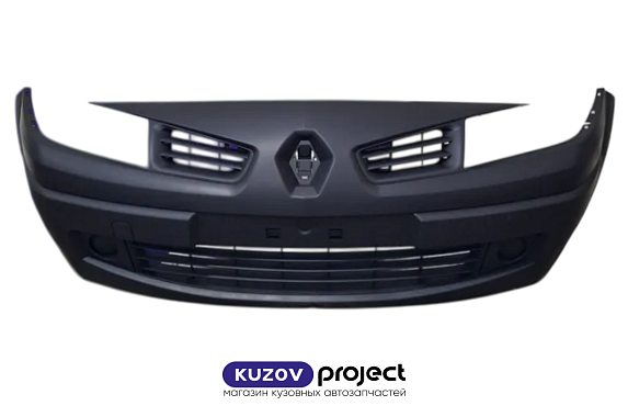 Бампер передний в сборе Renault Megane 2006-2009 (Тайвань)