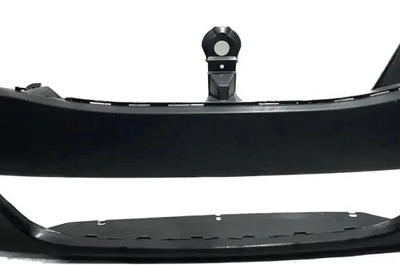 Бампер без птф. RENAULT LOGAN 2010- Россия Неокрашенный Дисконт 10% (Сломано ухо)