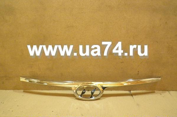 Молдинг решетки радиатора (хром) Hyundai I30 2007-2010 (Тайвань)