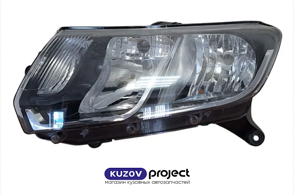 Фара левая Renault Logan / Sandero 2014-2018 (Китай)